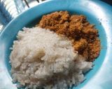 Foto langkah ke 5 dari resep Ketan Abon.