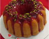 عکس مرحله 7 از دستور کیک وانیل با روکش سس انار (عید نیمه شعبان) 😋
