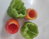 Tandoori stuffed capsicum & Tomato recipe step 1 photo