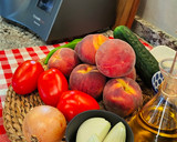 Foto del paso 1 de la receta: Gazpacho de melocotón en MyCook Touch