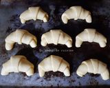 Une image de l'étape 9 de Croissants briochés fourrés au chocolat ☕🥐🍫.