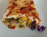 Foto del paso 5 de la receta: Lasagna de calabaza, kale, champiñones
