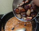 வேர்க்கடலை கத்திரிக்காய் கார கறி(brinjal curry recipe in tamil) ரெசிபி ஸ்டேப் 6 புகைப்படம்