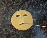 A picture of step 4 of Hallowen Cookie.