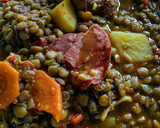 Foto del paso 6 de la receta: Cocido de lentejas con costilla carnuda de res!