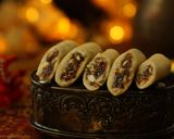 A picture of step 9 of Kaju Anjeer Rolls.