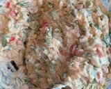 A picture of step 3 of Saltfish Fritters.