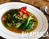 Foto langkah ke 8 dari resep Tumis Ayam Sawi Berkuah.