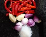 Udang balado langkah memasak 1 foto