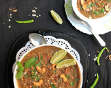 A picture of step 11 of Mutton Haleem.