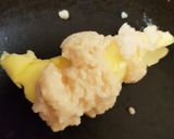 A picture of step 1 of My Garlic steaks.