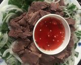 Hình bước làm 5 của món Gỏi bắp bò tái tắc