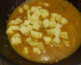 A picture of step 5 of Potato Vindaloo.