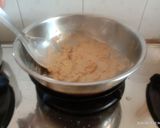 A picture of step 4 of Healthy tasty rajgira flour and roasted peanut Burfi.