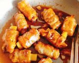 Hình bước làm 2 của món Sườn xào chua ngọt