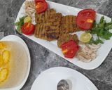 عکس مرحله 4 از دستور کباب تابه ای بادمجان کبابی در فر
