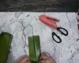 Foto langkah ke 4 dari resep Takir Persegi panjang.