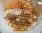 A picture of step 2 of Lebkuchen (German Gingerbread).