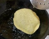 A picture of step 4 of Matar Puri.