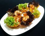 รูปขั้นตอนการทำที่ 2 ของ ค็อกเทลถ้วยเกี๊ยวกุ้งถ้วย (Chili Shrimp Cocktail Wontons Cup)