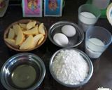 صورة لخطوة 1 من وصفة كيكة التفاح