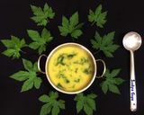 A picture of step 5 of Bitter Gourd Leaves Dal.