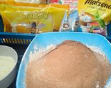 Foto langkah ke 2 dari resep Bolu Kukus Cokelat Gluten Free.