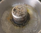 A picture of step 1 of Caramel Flan.