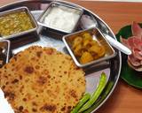 Punjabi besan paratha recipe step 5 photo