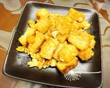 金沙豆腐的食譜步驟4照片