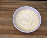 A picture of step 1 of खांडवी Khandvi.