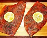 A picture of step 3 of Mike's Complete Salmon Dinner [Grilled Or Baked].