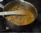 Foto del paso 4 de la receta Lomo de bacalao sobre cremoso de garbanzos y mermelada de tomate