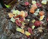 A picture of step 3 of Almond Flour Dried Fruit Dark Chocolate Brownies.