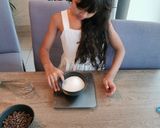 A picture of step 1 of Double choclate ice cream.