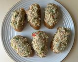 A picture of step 3 of Vietnamese Shrimp Toast.