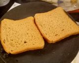 A picture of step 2 of Bread sandwich.