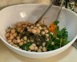 Chickpeas salad 🍜🍜matakin girki4 hoto