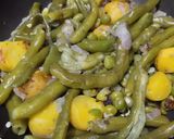 Foto del paso 6 de la receta: Salteado🧅de habichuelas🥘y arvejas🫛🧄🍠