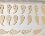 Foto del paso 6 de la receta: Galletas fantasmas de Halloween