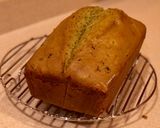 A picture of step 14 of Matcha Red Bean Pound Cake.