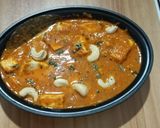 A picture of step 10 of Niramish Paneer.