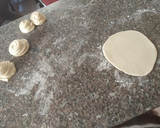 A picture of step 4 of Soft chapati #coconut chapati challenge #theme challenge.