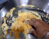 A picture of step 2 of Makki Ki Roti.