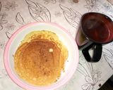 A picture of step 6 of Banana pancakes.