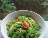Foto langkah ke 3 dari resep Tumis bumbu buncis labu siam.