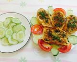 Hình bước làm 13 của món Bánh mì Baguette nướng tỏi làm món chay ngày rằm