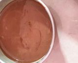 Foto langkah ke 3 dari resep Ogura coklat Sponge cake.
