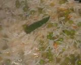 A picture of step 9 of Matar Pulao.