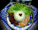 Foto langkah ke 3 dari resep Nasi Uduk Hijau.